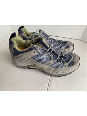 merrell womens shoes 6.5 hiking trail walking siren sport Grey Periwinkle